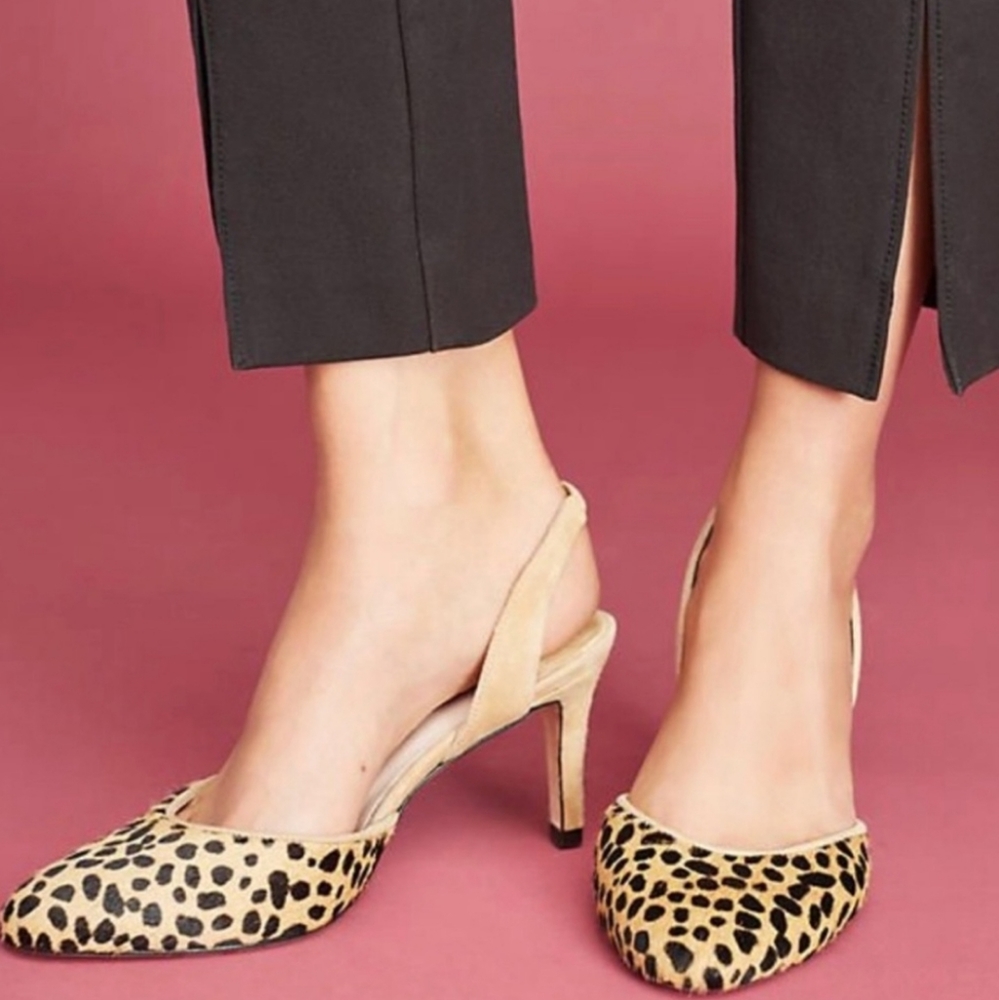 Anthropologie Carmen Salas Slingback Sandals